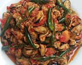 Foto langkah ke 3 dari resep Oseng oseng/sambal kerang kupas mudah dan terenak.