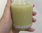 Foto langkah ke 5 dari resep Juice bawang putih tunggal, jahe, lemon, cuka apel, madu.
