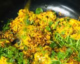 A picture of step 4 of Reshmi chicken Biryani.