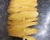 A picture of step 1 of Tornado or Spiral Potato.
