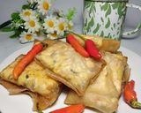 Foto langkah ke 4 dari resep Martabak Tahu.