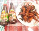 รูปขั้นตอนการทำที่ 6 ของ 🍗🌿 ไก่ทอดปลาร้าสมุนไพร