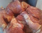 A picture of step 1 of Pork Stirfry.