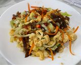 รูปขั้นตอนการทำที่ 7 ของ ผัดผักไข่ฟู