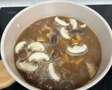 Hình bước làm 2 của món Canh Miso Nấm Đậu Hũ Non Chay