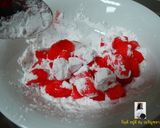 A picture of step 3 of Thai Red Rubies (Quick 30-Minute Version).