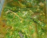 A picture of step 8 of Afang Soup.
