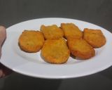 Foto langkah ke 15 dari resep Nugget ikan kakap mozzarella karakter beruang.
