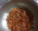 A picture of step 1 of Bharwan shimla mirch.