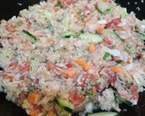Foto del paso 4 de la receta: Ensalada de Quinoa con mayonesa de fresas