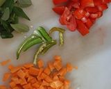 A picture of step 1 of Vermicilli upma.