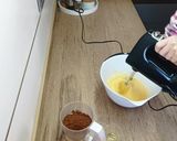 A picture of step 1 of Chocolate Tres Leches Cake.