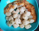 Foto langkah ke 5 dari resep Cilok bumbu kacang simple.