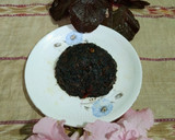 A picture of step 4 of Red Amaranth Saag.