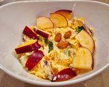 A picture of step 3 of Creamy Apple and Cabbage Coleslaw.