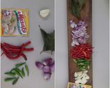 Foto langkah ke 1 dari resep Tumis oncom kemangi.