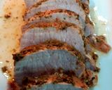 Foto del paso 4 de la receta Lomo de cerdo al horno adobado con especias y mostaza dulce