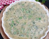 A picture of step 8 of Methi Matar Malai.