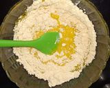 A picture of step 3 of Khaman Dhokla (Nylon Khaman).