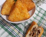Foto langkah ke 11 dari resep Roti Goreng Ayam Kecap (Tanpa Ulen).