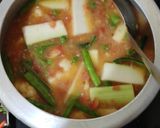 A picture of step 3 of Sindhi Kadhi.