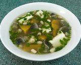 Hình bước làm 3 của món Canh bí rợ chay