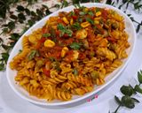 عکس مرحله 11 از دستور ماکارونی سبزیجات😋