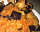 A picture of step 4 of Tofu Eggplant with chili and tomato sauce (Terong Balado).