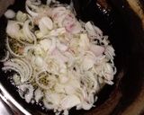 A picture of step 3 of Mutton white qorma.