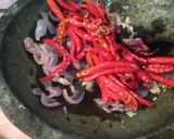 Foto langkah ke 3 dari resep Sambel bawang petai.