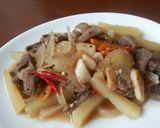 Foto langkah ke 3 dari resep Tumis daging kentang.