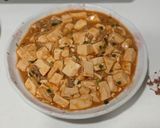 Foto langkah ke 3 dari resep Mapo Tofu ala restoran Chinese.