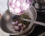 A picture of step 13 of South Indian Thali.