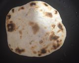 A picture of step 8 of Greek Yogurt Flour Tortillas with Avocado and Smoked Salmon.