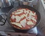 Foto del paso 7 de la receta: Pizza integral de queso y aceitunas