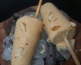 A picture of step 9 of Malai kesar pista kulfi (Creamy Malai Kesar pista kulfi).
