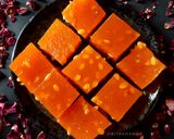 A picture of step 7 of Muscat Halwa Kolkata style.