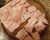 Foto del paso 1 de la receta: Omelette de jamón y queso
