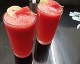 A picture of step 3 of Watermelon juice.