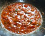 A picture of step 4 of Brinjal potato 🥔 gravy.