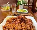 صورة لخطوة 3 من وصفة 150 كبسة الأرز الحساوي باللحم 🇸🇦