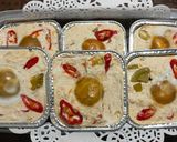 Foto langkah ke 3 dari resep Botok Telur Asin Bumbu Iris Praktis ✅.