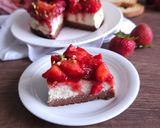 Une image de l'étape 3 de Cheesecake ricotta & Fraise !.