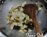 A picture of step 2 of Foxtail Millet and Apple Halwa.