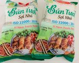 Hình bước làm 6 của món Bún đậu hũ xì dầu với rau thơm chay