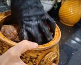صورة لخطوة 2 من وصفة "مردوم اللحم في قدر الطين على الطريقة التقليدية".4