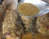 A picture of step 5 of Mustard & Honey Chicken Bake 😋.