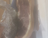 Foto del paso 1 de la receta: Rulo de carne picada almendras relleno de jamón queso y bacon