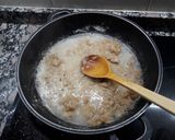 Foto del paso 7 de la receta: Filetes de merluza, patatas y guisantes en salsa verde