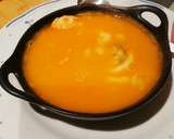 Foto del paso 11 de la receta: Sopa de marisco con rape y langostinos